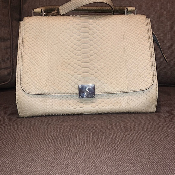 Céline Trapeze Bag with Python - Picture 10 of 10